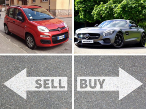 Si può comprare una Mercedes vendendo una Panda?