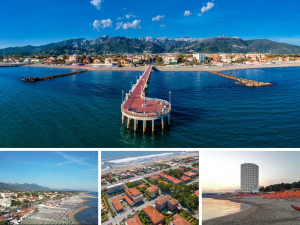 I quartieri sulla costa della città di Massa: tanti modi diversi di vivere il mare